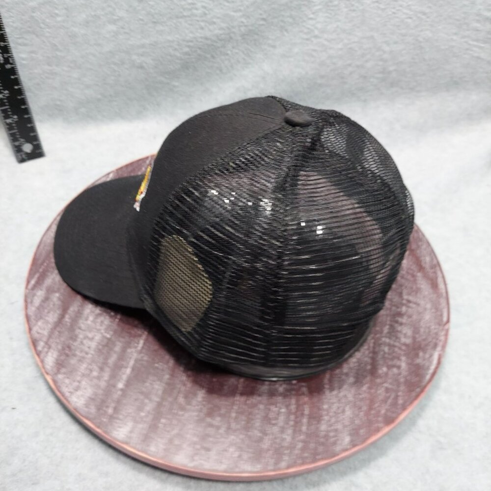 100 Family Fun Since 1921 Black Mesh Trucker Hat Adjustable Snapback NWT READ - Picture 3 of 11